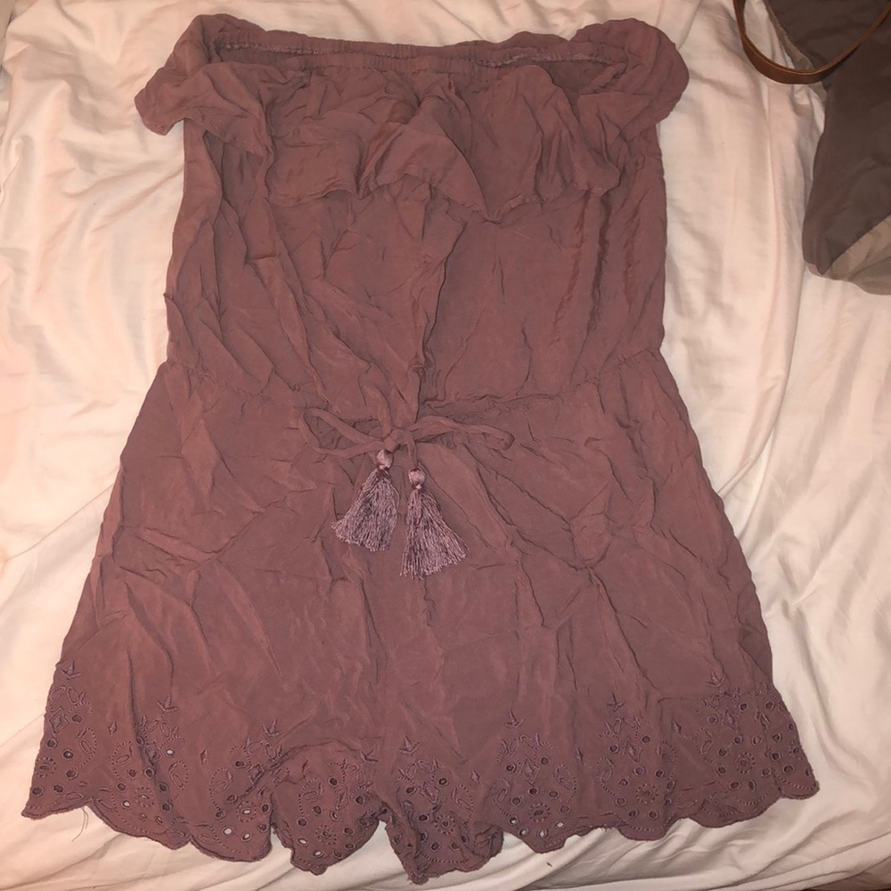 Strapless Romper